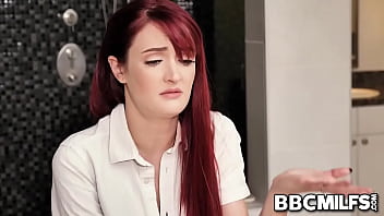 Preview 1 of Beeg Like - Tiny redhead real estate agent Andi Rye wants to get her clients attention by offering her tight pussy and getting fucked by a giant meaty black dick.