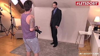 Preview 1 of Babys Strip - LETSDOEIT - #Dafne Klyde #Luke Hotrod - Hardcore POV Photoshoot Sex With A Sexy Ukrainian Brunette