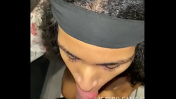 Preview 4 of Bokep Biarawan - ZAZA ZARIAA Sucks BBC IN PHL Public Airport Bathroom