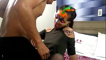 Preview 1 of Gay Son D - Flaca hermosa cintura delgada se babea chupando la polla