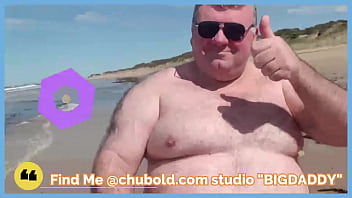 Preview 2 of 4 Saxe Videos - BIGDADDY AT THE BEACH.......FOLLOW ME @