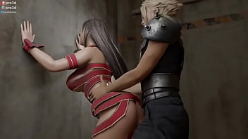 Preview 1 of Amateury Bimbo - xmas with tifa