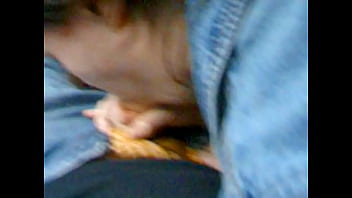 Preview 4 of Lady Coq - Amateur blowjob in car on side of road