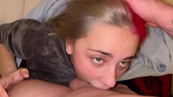 Preview 1 of Daughter Mother Father Xxx - Hard sloppy throat fucking Deepthroat