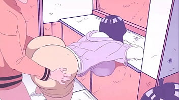 Preview 2 of Bbonny Bon - Hinata&#039_s ass pounded in the living room