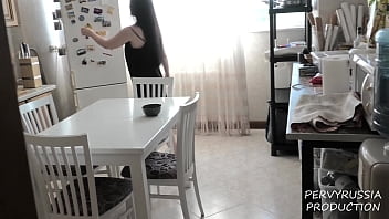 Preview 1 of Xxx Nadil Ali - pov 18 yo stepdaughter morning breakfast fuck 4k