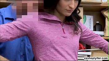 Preview 2 of Blackwomen - Shoplifter Emily gets fuck by LP officer