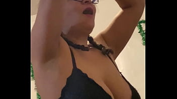 Preview 3 of Rita Beri - Anna Maria Mature latina Sexy Dominican MILF in black lingerie add me on twitter @annamariawny
