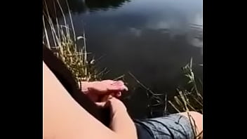 Preview 2 of Jack And Jenna - cool guy cums into river