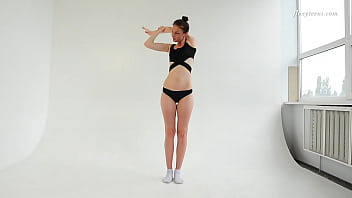 Preview 1 of 55year Old Mother - Very hot naked gymnastics by Alla Sinichka