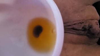 Preview 4 of Adoredcassie - Kinky teen let&#039_s a guy piss in her asshole through a funnel