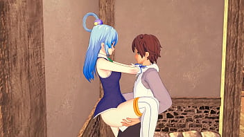 Preview 2 of Brazier America - KonoSuba: Kazuma Uses His Secret New Skill on Aqua