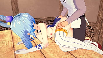 Preview 4 of Brazier America - KonoSuba: Kazuma Uses His Secret New Skill on Aqua