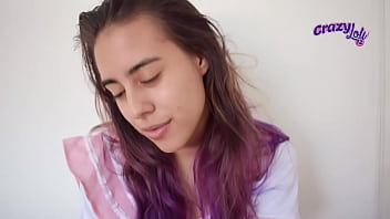 Preview 1 of Video Bokep Anak Pesantren - Linda chica hace ahegao con la lengua afuera