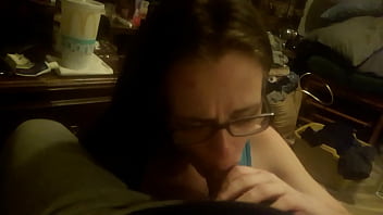 Preview 2 of Sawag Rath Xxx - sucking that duck again and he cums in her mouth she swallows it all