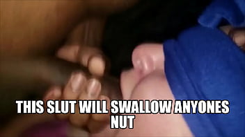 Preview 4 of Bondage Gaf - jen swallowing multiplle dicks