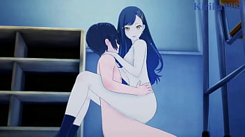 Preview 4 of Molly Jane Abused - Asahina Mafuyu (hair down) and Shiraishi An intense sex. - Project SEKAI Hentai