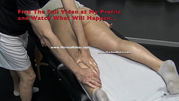 Preview 1 of Connie Pimentel - Big Booty Sensual Massage in Hidden Cam Spanking Fingering &amp_ Cumming
