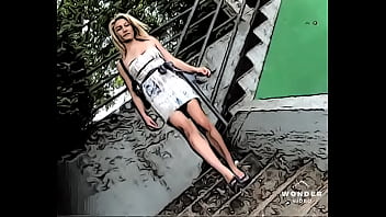 Preview 2 of 4k Uhd Small Piss Toilet - Claudia Rea Serie Fumetto Volume 5