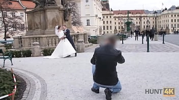 Preview 1 of Cumshot By Agent - HUNT4K. Married couple decides to sell brides pussy for good price