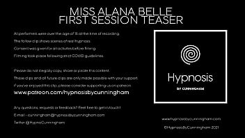 Preview 1 of Amanda Fernandes - Miss Alana Belle 1 - Teaser - Hypnosis by Cunningham