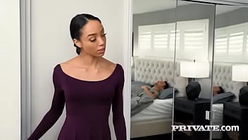 Preview 2 of Tasha Reign Piss - Sexy Mulata Alexis Tae Debuts with Morning Fuck