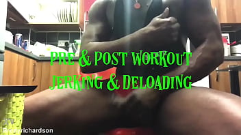 Preview 1 of Xoxoxo Apute - Pre &amp_ Post Workout Jerking and Deloading Sessions