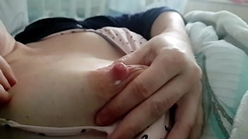 Preview 3 of Blasen Balls - Squeezing milk from lovely titty