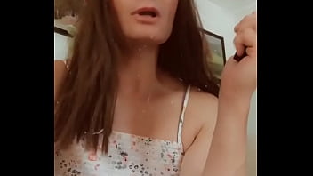 Preview 2 of Aby Ping Pong Balls In Ass - Staycie crossdresser transvestite