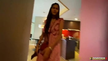 Preview 1 of Barat Payudara Besar Ngentot - JohnTronX- Creampie for cute skinny Asian Teen
