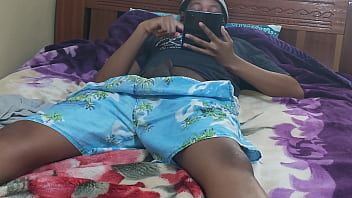 Preview 2 of Jovens Tit - Cheating Whore Brother Caught By Stepsister On Camera Masturbating And Orgasming