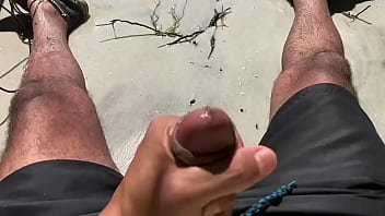 Preview 3 of Old Force For Fuck - Publicly jerking my cock