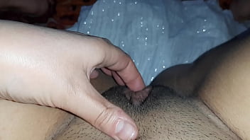 Preview 1 of Video Bf Orang Barat Rumahporno - I masturbate my big clitoris and labia to an intense orgasm