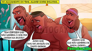 Preview 2 of Nazi Interrogation July - Astros do Basquete 05 - Desafio das pirocas