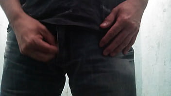 Preview 2 of Spy Toilet Hidden Pantyhose - Paja en el ba&ntilde_o