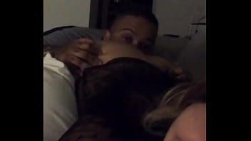 Preview 2 of Amateur Triple Load Creampie - Putinha levando lambida na buceta peluda