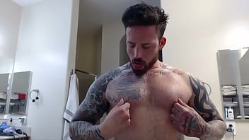 Preview 1 of Zoofilia Assfuck - Gay solo nipple worship