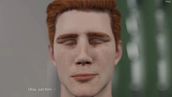 Preview 1 of Fresh Virgins - The officer saw that we liked cocks and followed us to the toilet to give us a cock suck,  animation from the game