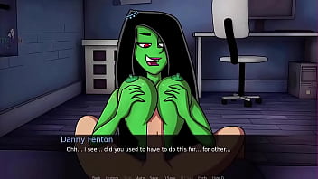 Preview 4 of Persia Monier - Danny Phantom Amity Park Part 21 A Green Handjob