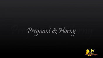 Preview 1 of Karlle Gare - Huge tits MILF Katerina Hartlova in last month&rsquo_s Pregnancy masturbates