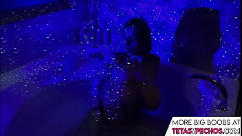 Preview 4 of Hindi Sex Dehati Vidio - Blue Big Tits In The Bath Tub