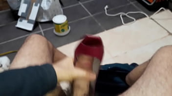 Preview 1 of Ban10 Sex Mp4 - cum in heels