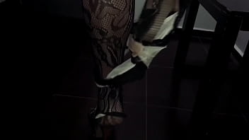 Preview 4 of Cum Twice Princess Lyne - Travesti colegiala modelando