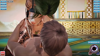 Preview 4 of Black Milf Seduce Young Boy - Honey select - tattooed goth monsutso gameplay part 2
