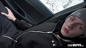 Preview 1 of Sunny Leony Xxx Bxxxf - Jerzy Fox - Winter trip