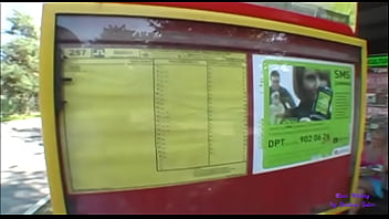 Preview 1 of Maira Duran - Bionda in attesa dell&#039_autobus si fa scopare la bocca e la fica