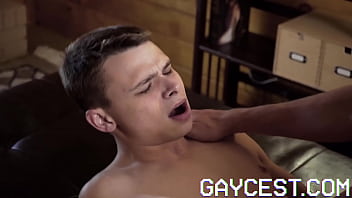 Preview 1 of Teacher And Student Xxxindian - GAYCEST - Tiny Austin Young cums getting fucked by daddy dick in sauna