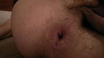 Preview 4 of Ugly Old Man With A Girl - Twink self fuck his gaping hole
