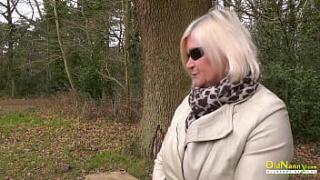 Preview 1 of Suprise Sex - OldNannY British Mature and Lesbian Cheating