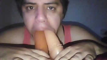 Preview 3 of Incredible Ebony Deepthroat - Saboreando y chupando 10